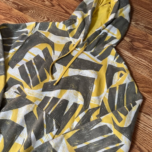 Nike Swoosh All Over Print Men's Hoodie Size Small - Picture 7 of 8